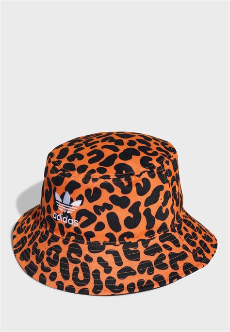 adidas leopard print bucket hat|More.